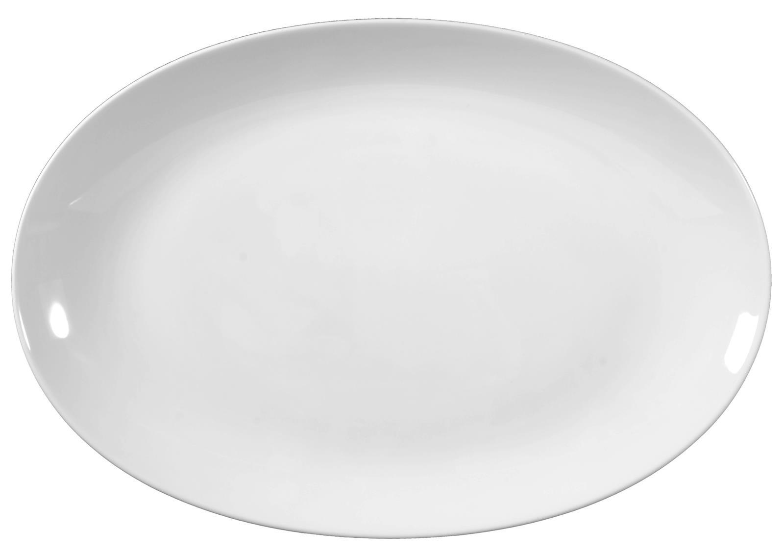 Seltmann Weiden Rondo/Liane weiß Servierplatte oval 38 cm