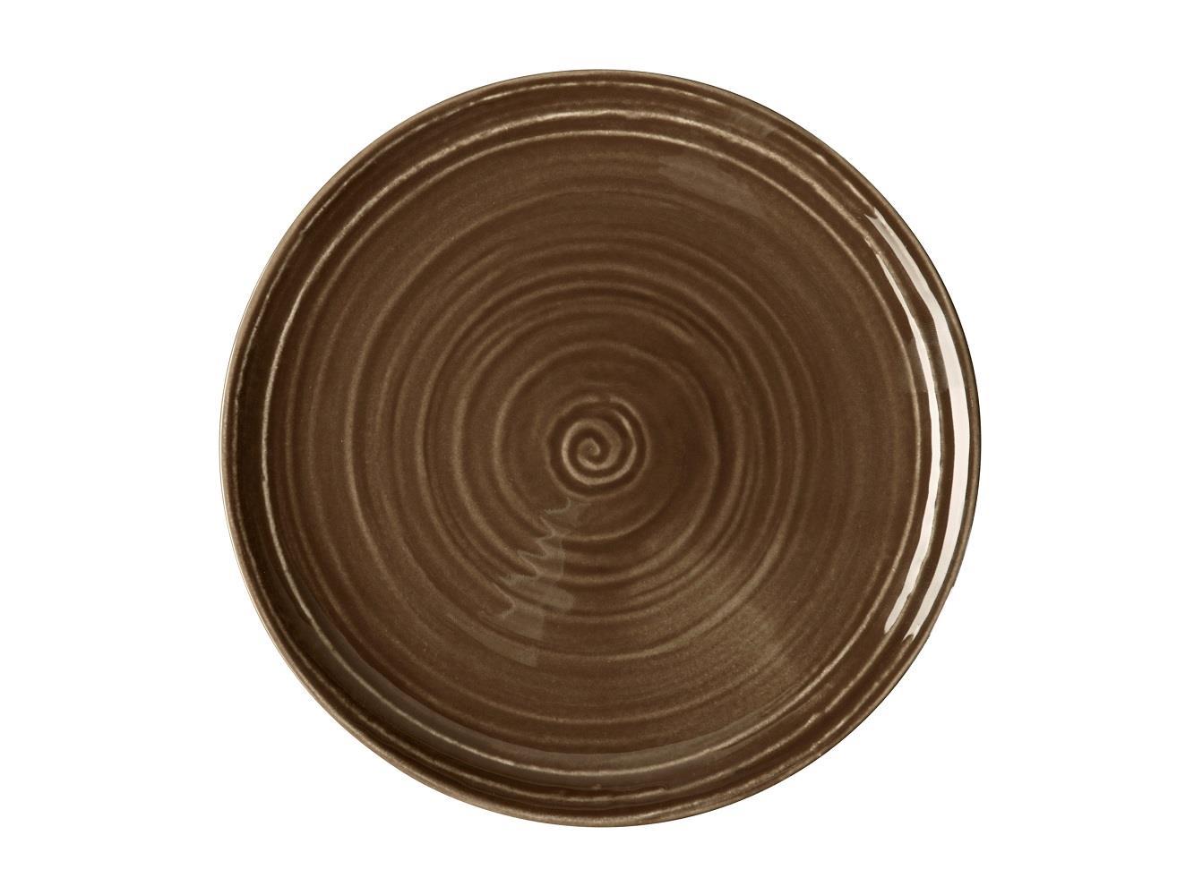 Seltmann Weiden Terra Erdbraun Brotteller rund 17,5 cm