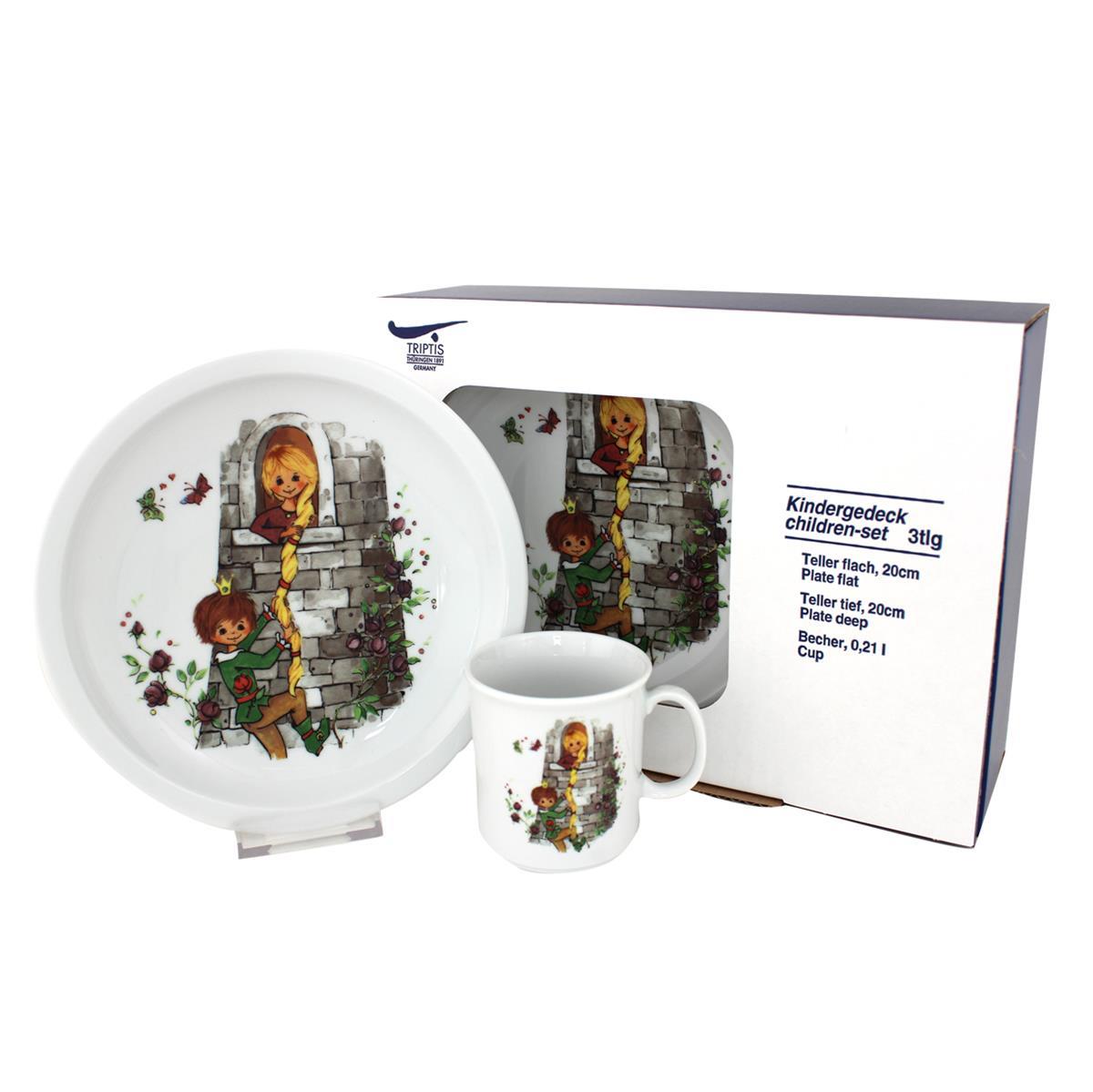 Triptis Rapunzel Kinderset 3tlg.