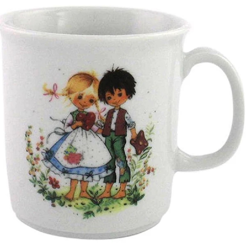 Becher mit Henkel 0,21 l | Kindergeschirr | Hänsel & Gretel