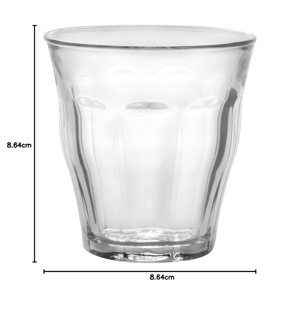 Duralex Picardie Becher 250 ml 6er Set