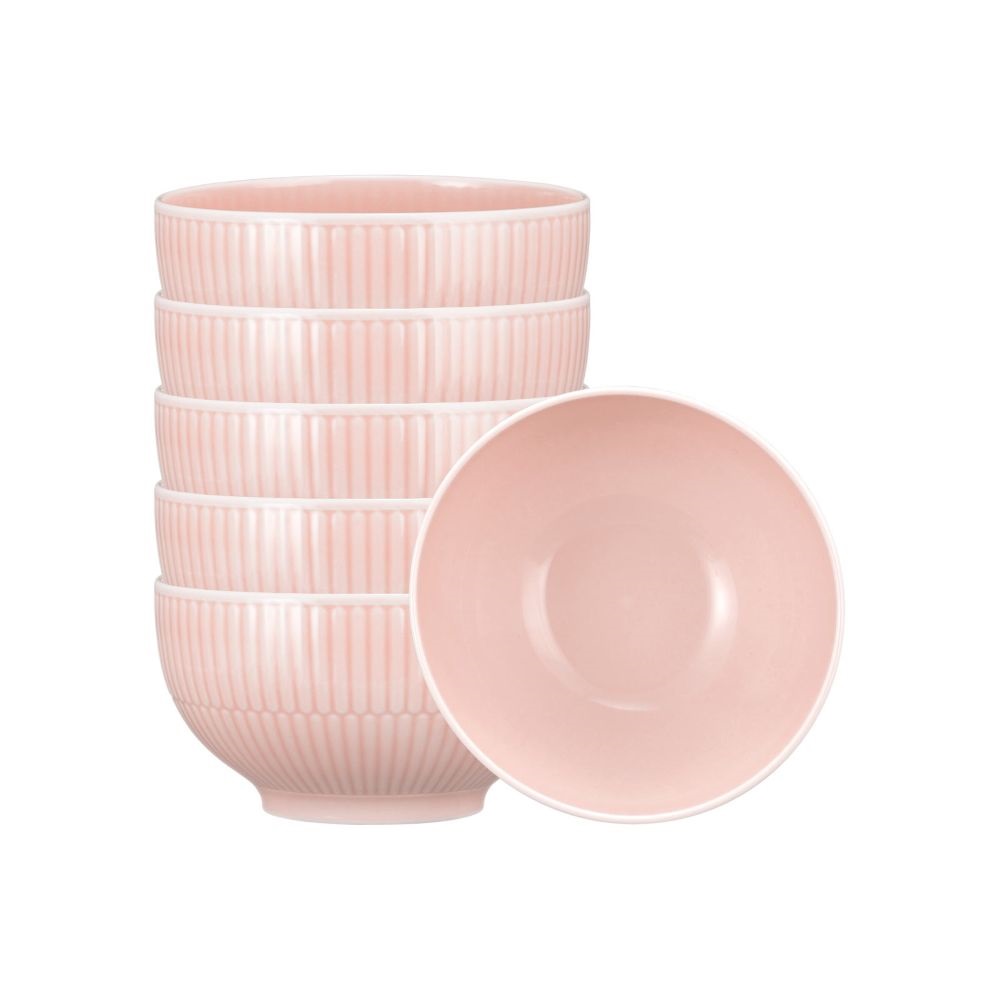 Seltmann Weiden Amina rosè Cafè au lait Schale 0,5 l 6er Set