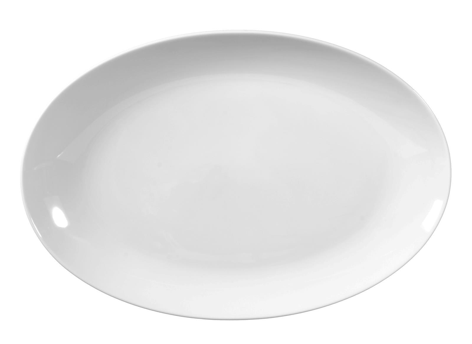 Seltmann Weiden Rondo/Liane weiß Servierplatte oval 31 cm
