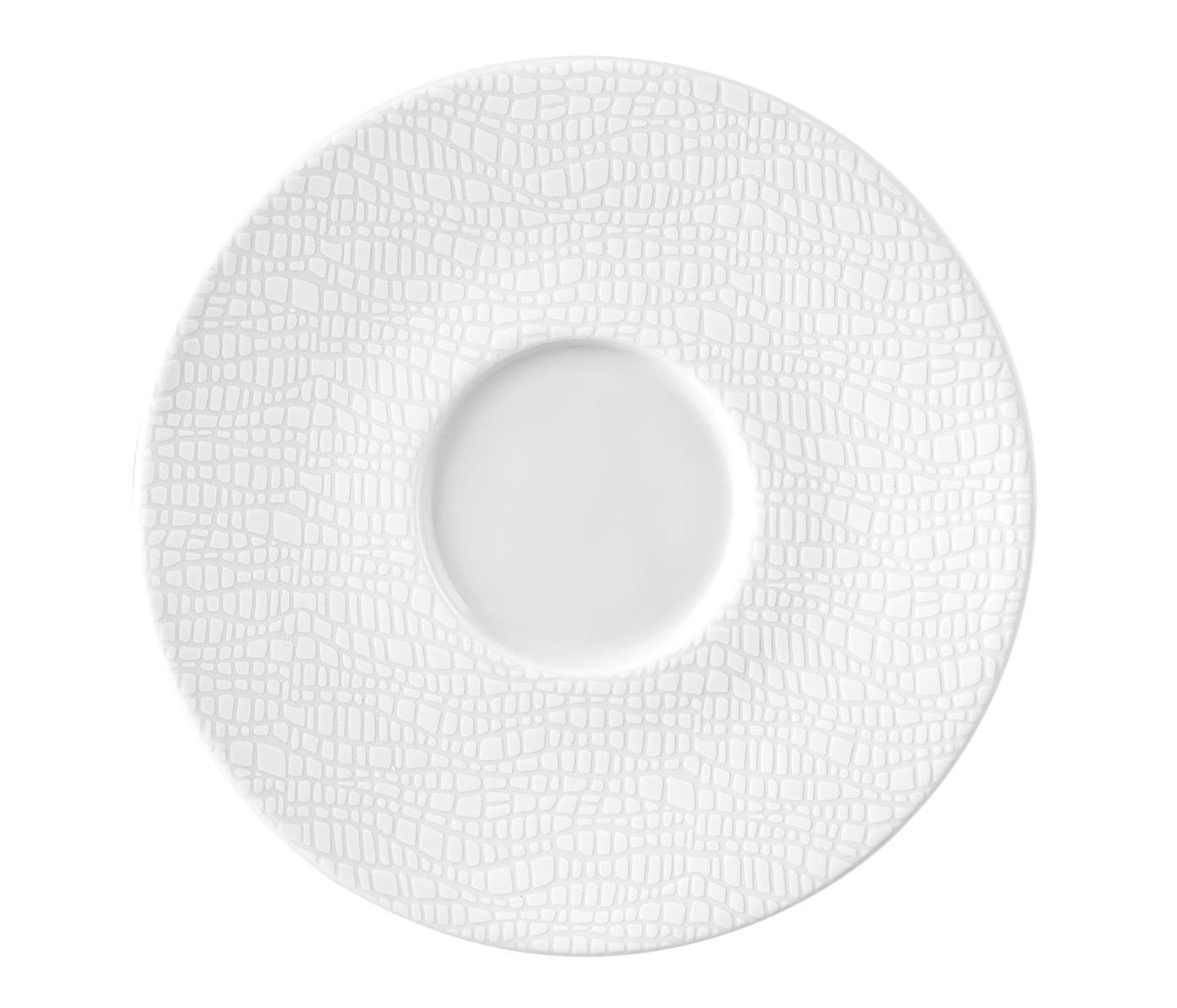 Seltmann Weiden L Fashion luxury white Kombi-Untertasse 16,5cm