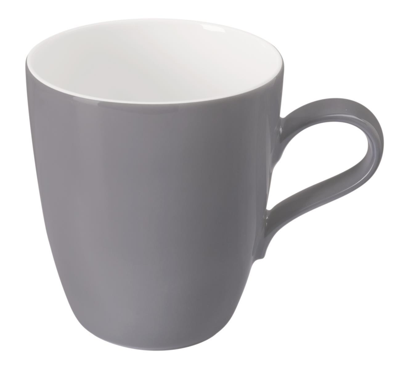 Seltmann Weiden L Fashion elegant grey Becher mit Henkel 0,40l