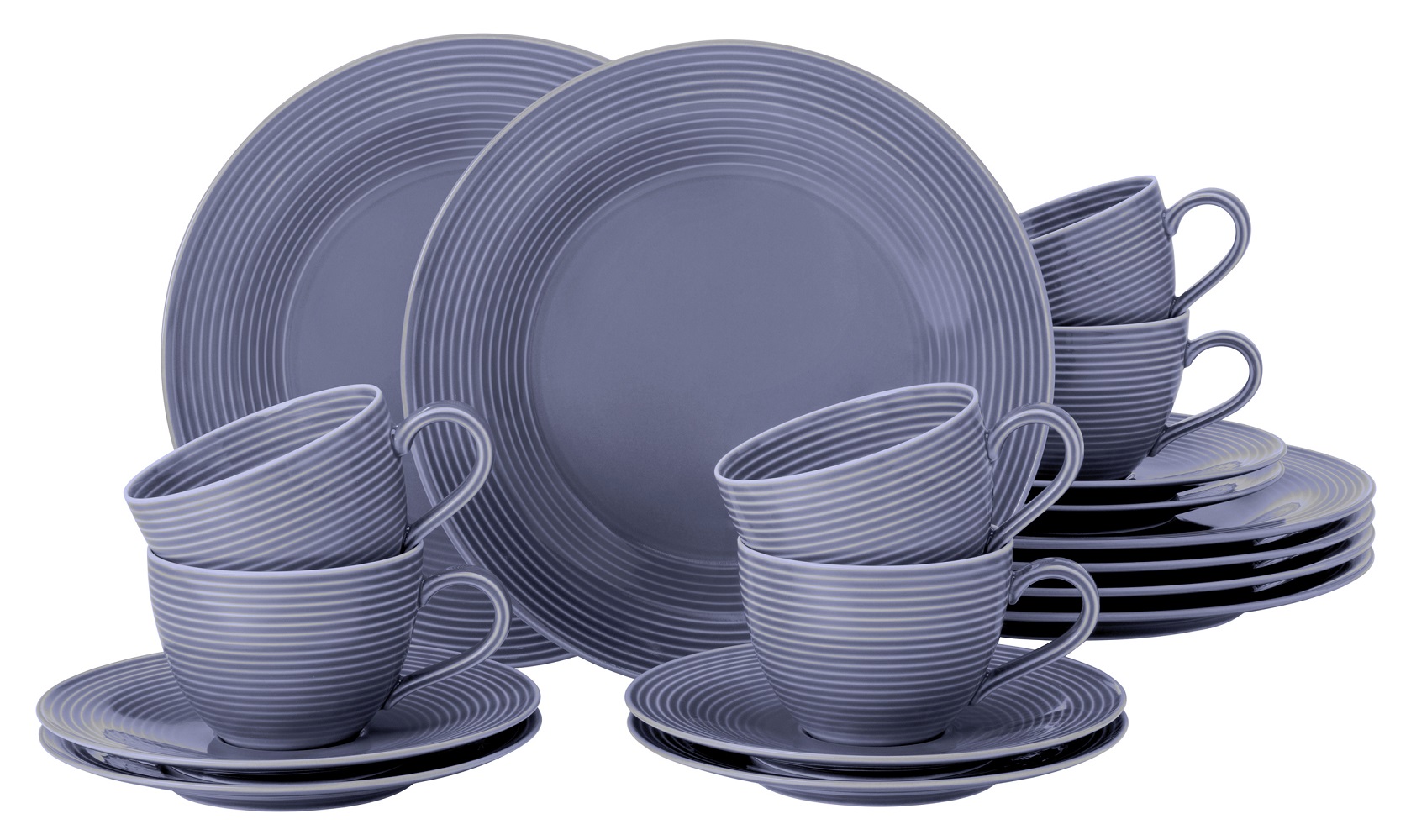 Seltmann Weiden Beat Fliederblau Kaffeeservice 18-tlg.