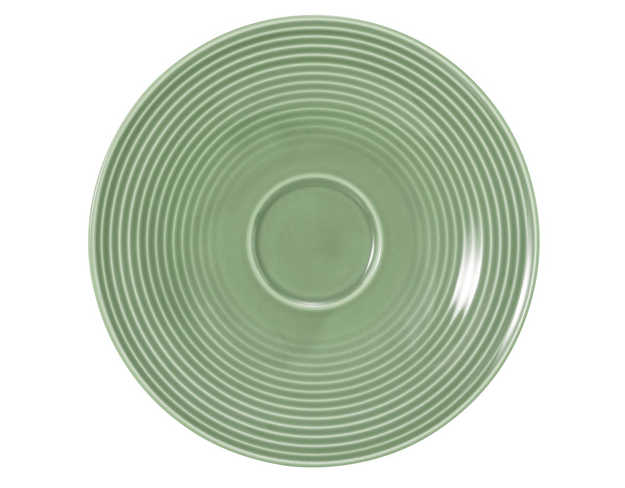 Seltmann Weiden Beat Salbeigrün Kombi-Untertasse 16,5cm