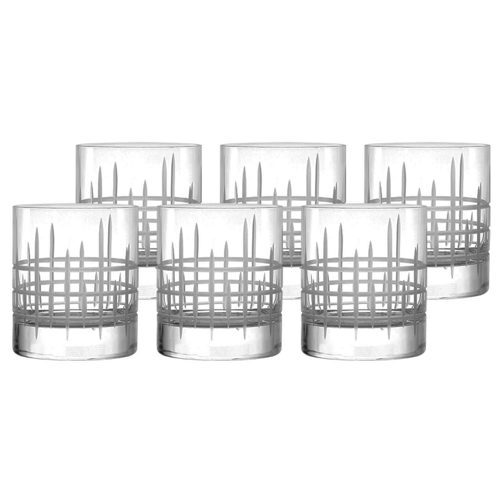 Stölzle Lausitz New York Bar Manhatten Whisky pur 320 ml 6er Set
