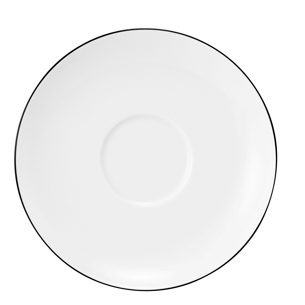 Seltmann Weiden Lido Black Line rund Milchkaffeeuntere 16 cm