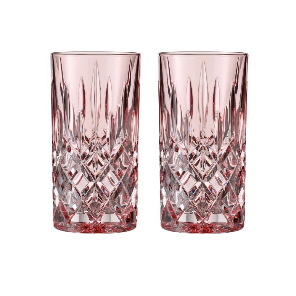 Nachtmann Noblesse Longdrinkglas Rosè 2er Set