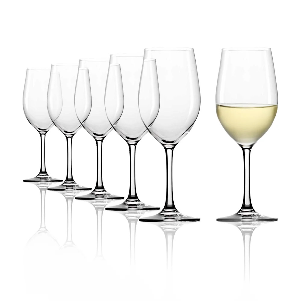 Stölzle Lausitz Classic Weißweinkelch 370 ml 6er Set