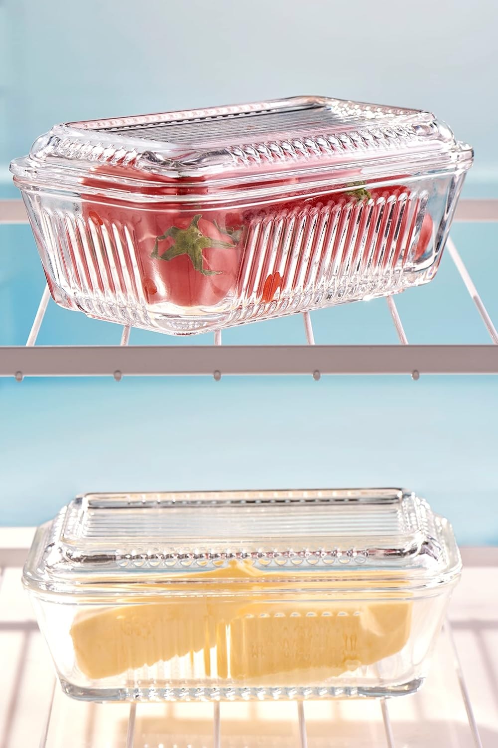 Pasabahce Gusto Butterdose/Frischhaltedose 17x10,2 cm 2tlg