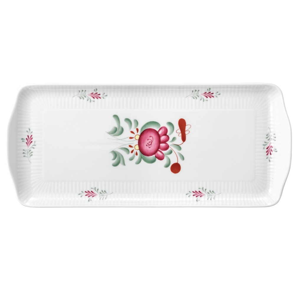 Seltmann Weiden Amina Ostfriesenrose Kuchenplatte 35x15,5 cm