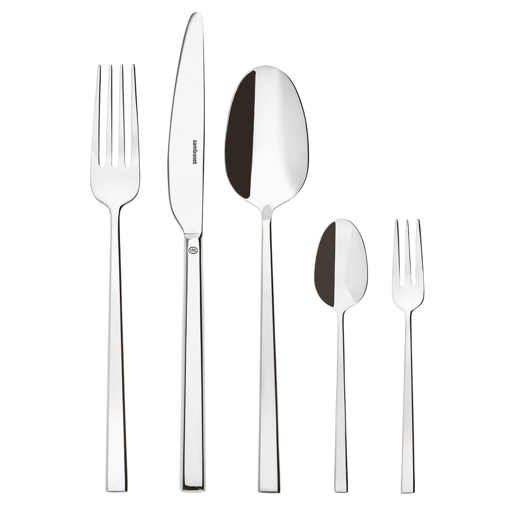 Sambonet Rock Mirror Stahl Besteck-Set 60-tlg.