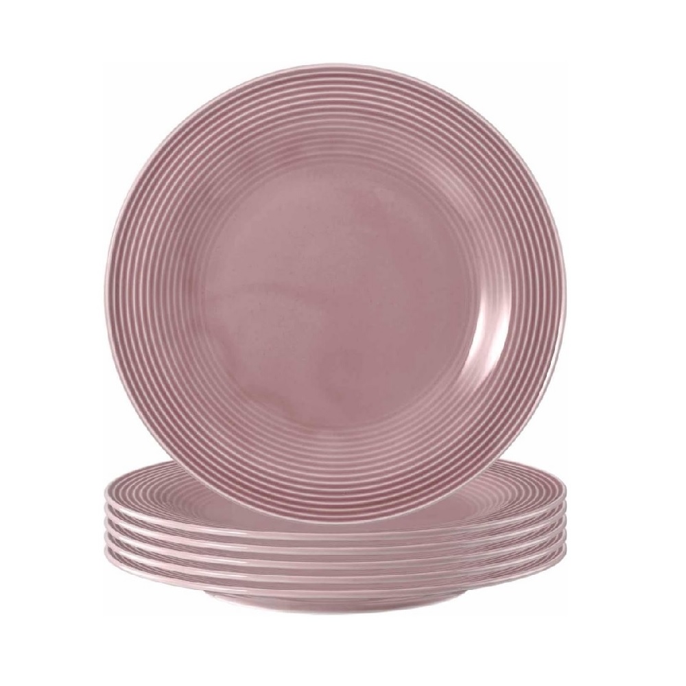Seltmann Weiden Beat Altrosa Frühstücksteller 23cm 6er Set