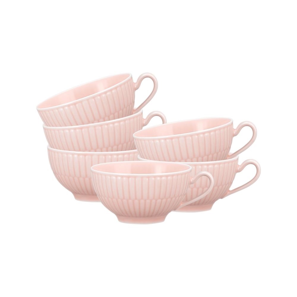 Seltmann Weiden Amina rosè Teeobertasse 0,14 l 6er Set