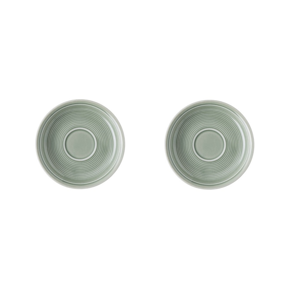 Thomas Trend Colour Moss Green Espressountertasse Ř 11 cm 2er Set