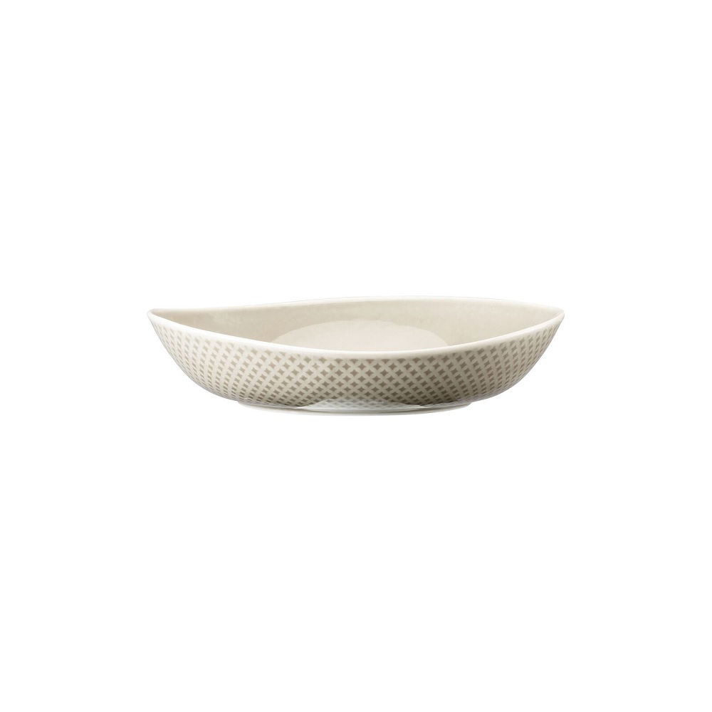 Rosenthal Junto Pearl Grey Teller Tief - Rund - R 21,5 cm