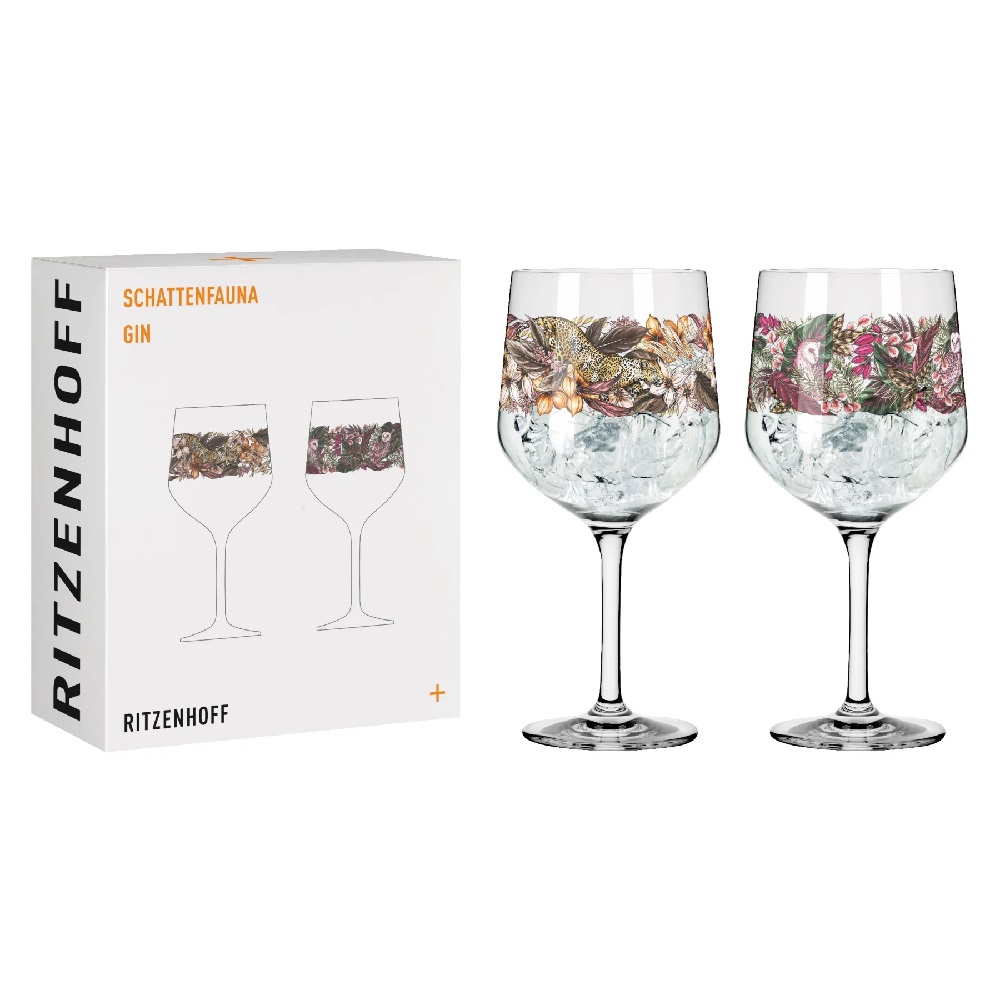 Ritzenhoff Schattenfauna Gin Kelch 2er #3 #4 M. Enterrios F21