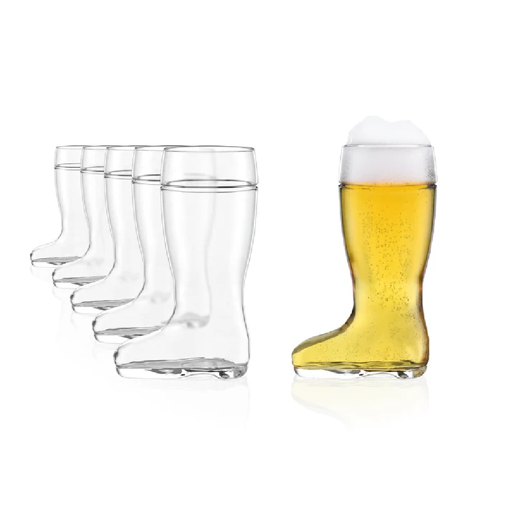 Stölzle Oberglas Bierstiefel 1,0 l 6er Set