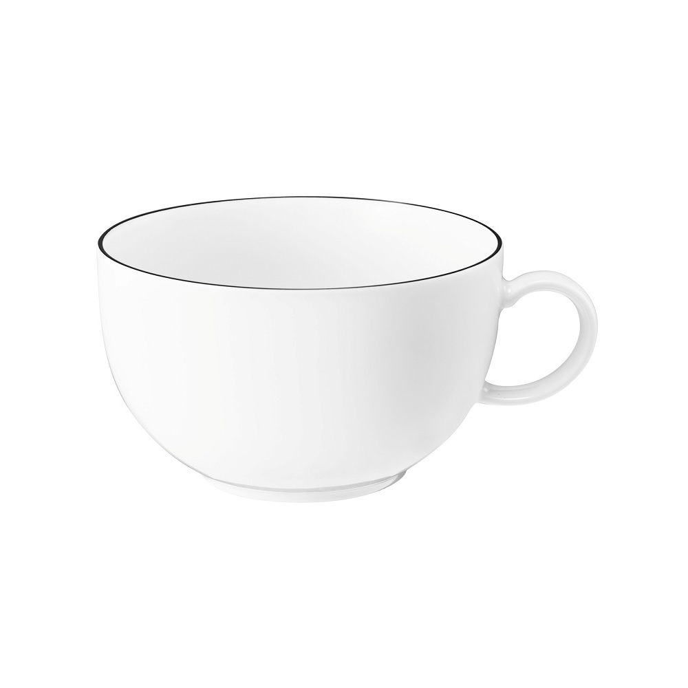 Seltmann Weiden Lido Black Line Milchkaffeeobertasse 0,35 l