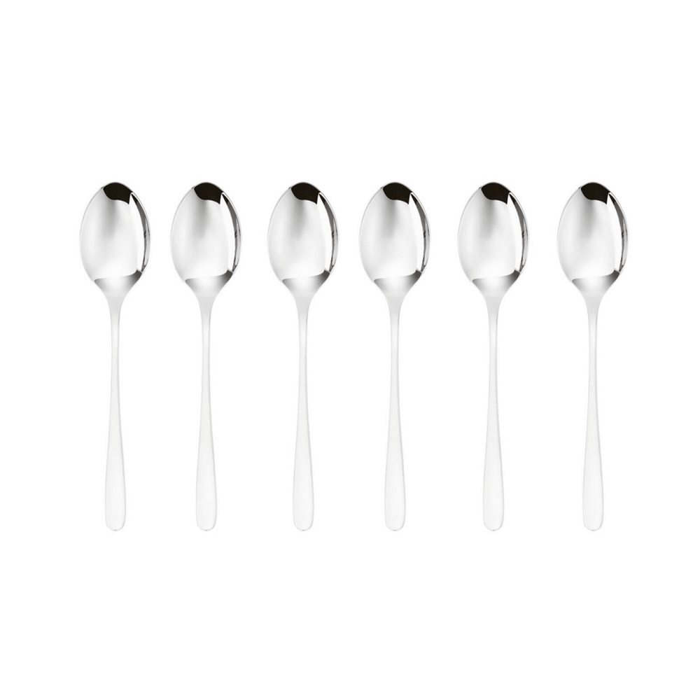 Sambonet Taste Mirror Stahl Tee-/Kaffeelöffel-Set 6-tlg.