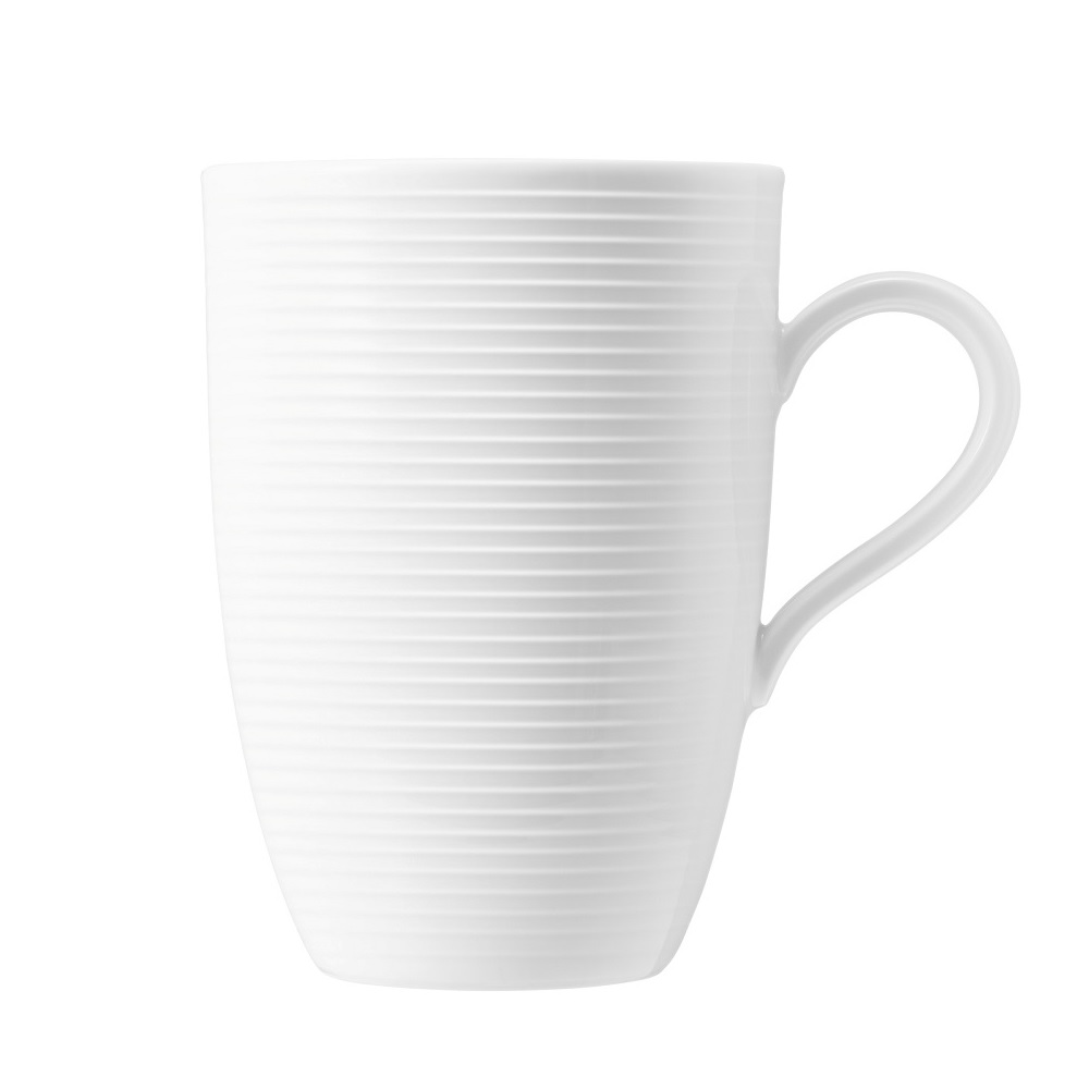 Seltmann Weiden Beat weiß Maxi Becher mit Henkel 0,45l