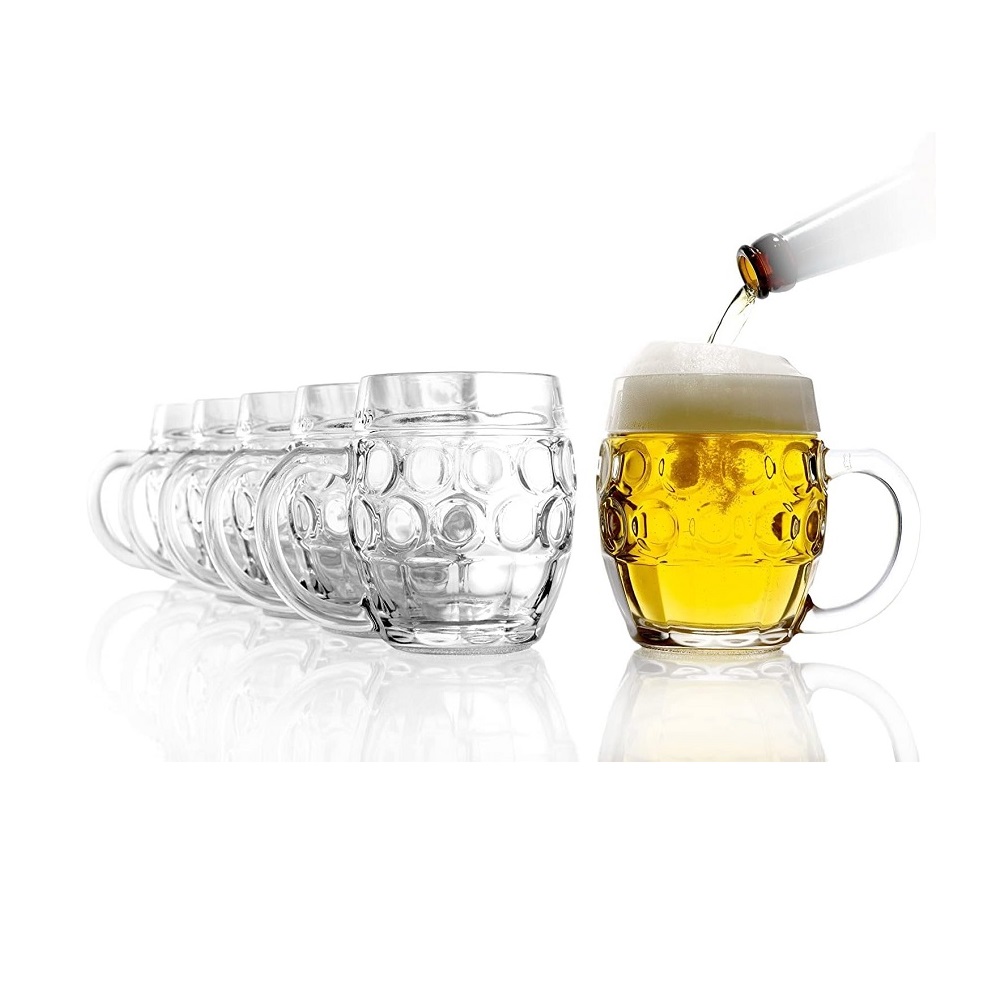 Stölzle Oberglas Tübinger Bierkrug 0,4 l 6er Set