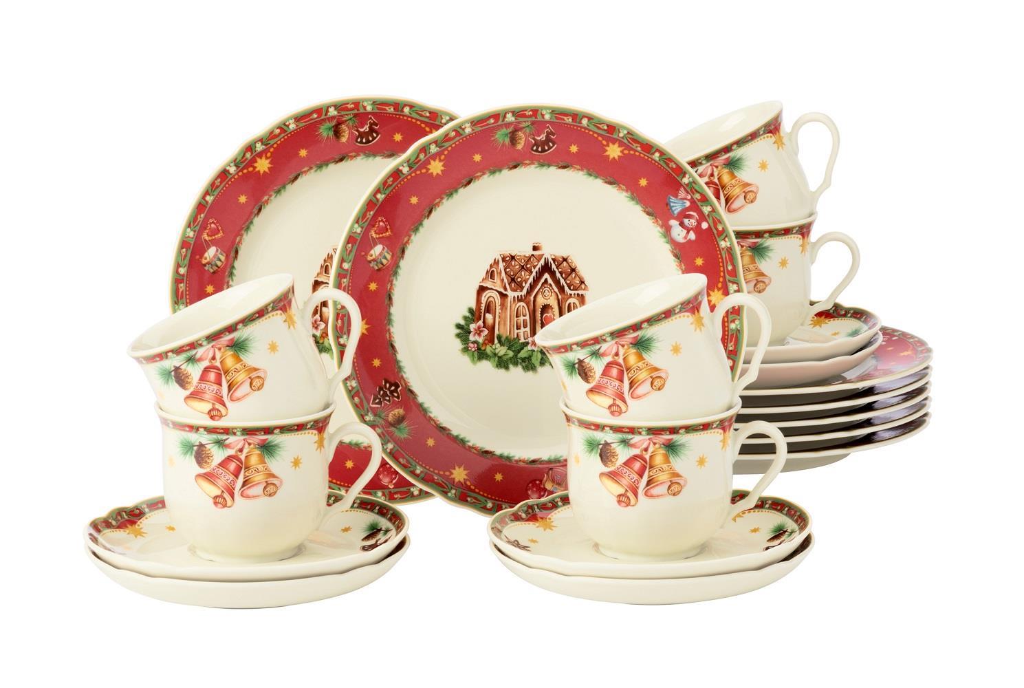 Seltmann Weiden Marie Luise Weihnachtsnostalgie Kaffeeservice 18tlg