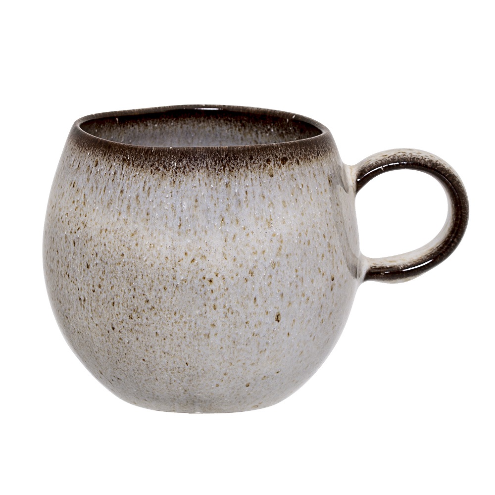 Bloomingville Sandrine Natur Tasse Steingut (1 Tasse)