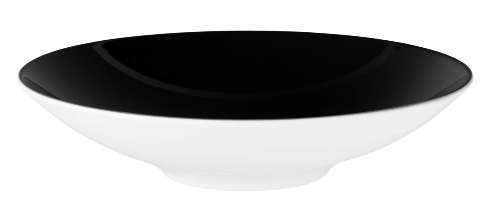 Seltmann Weiden L Fashion glamorous black Pasta-/Suppenteller rund 23cm