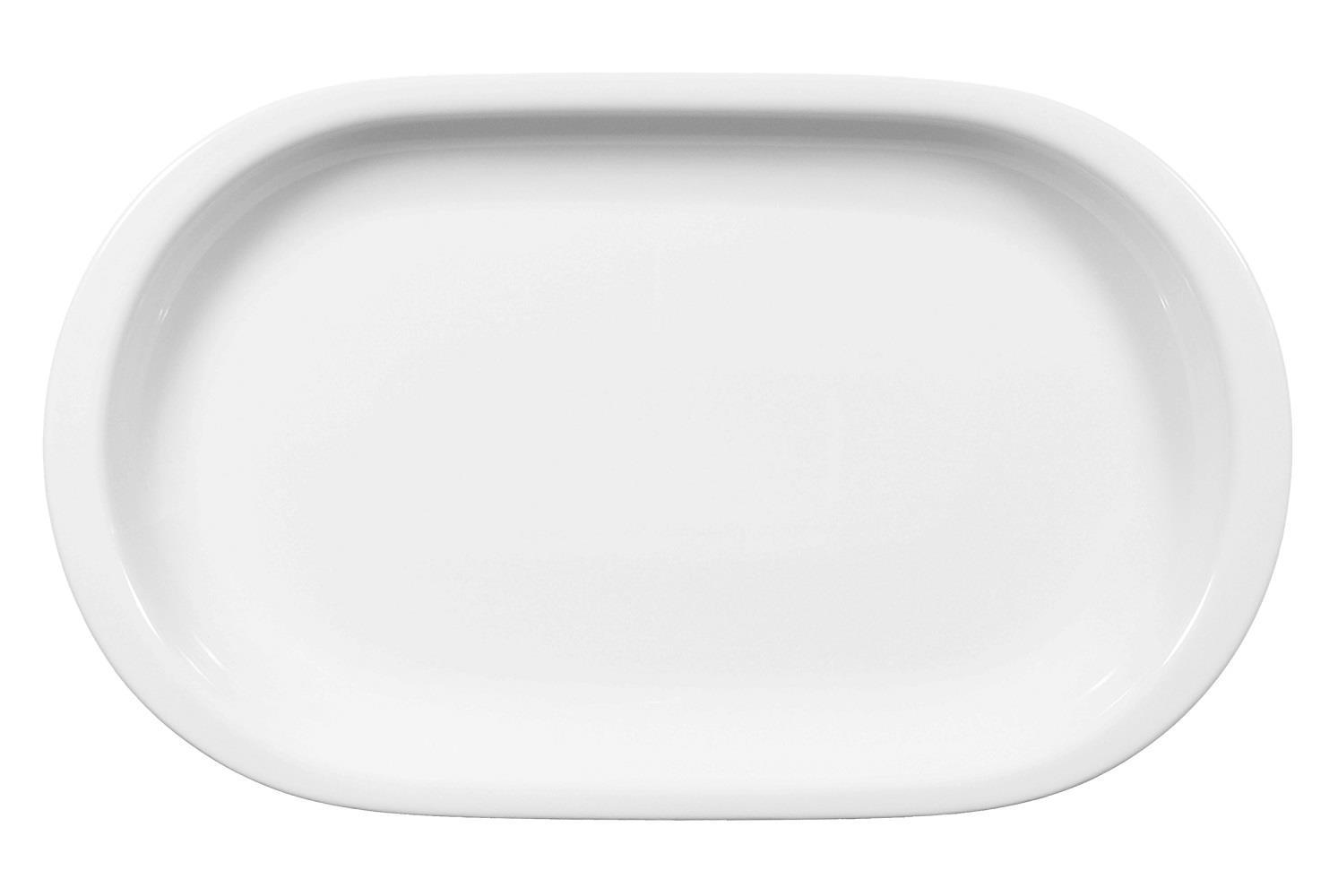 Seltmann Weiden Compact weiß Servierplatte oval 33x20 cm