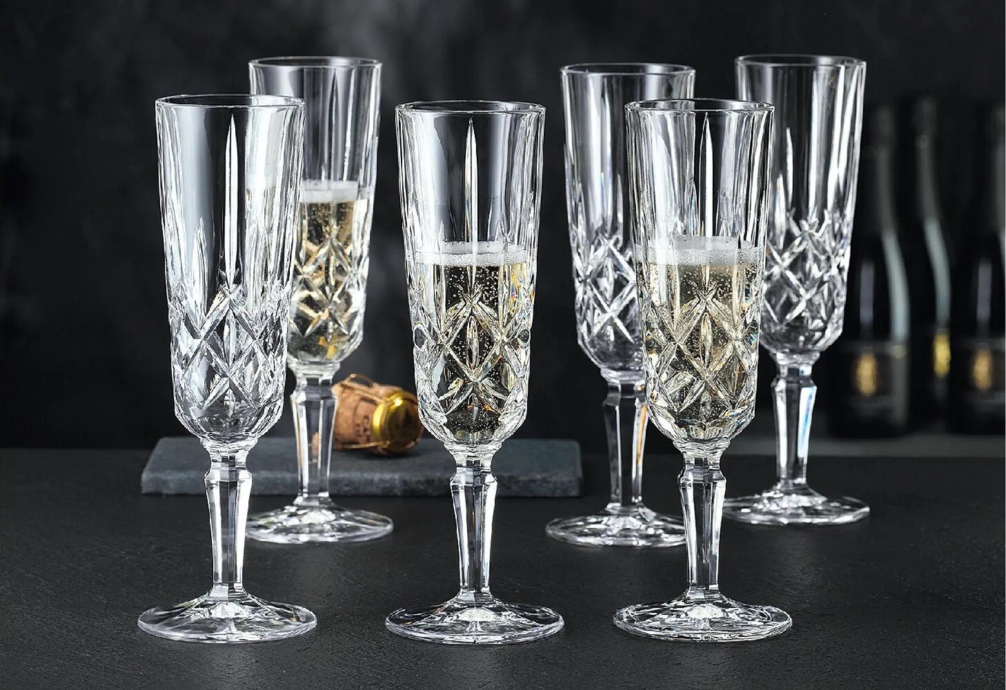Nachtmann Noblesse Champagnerglas 6er Set