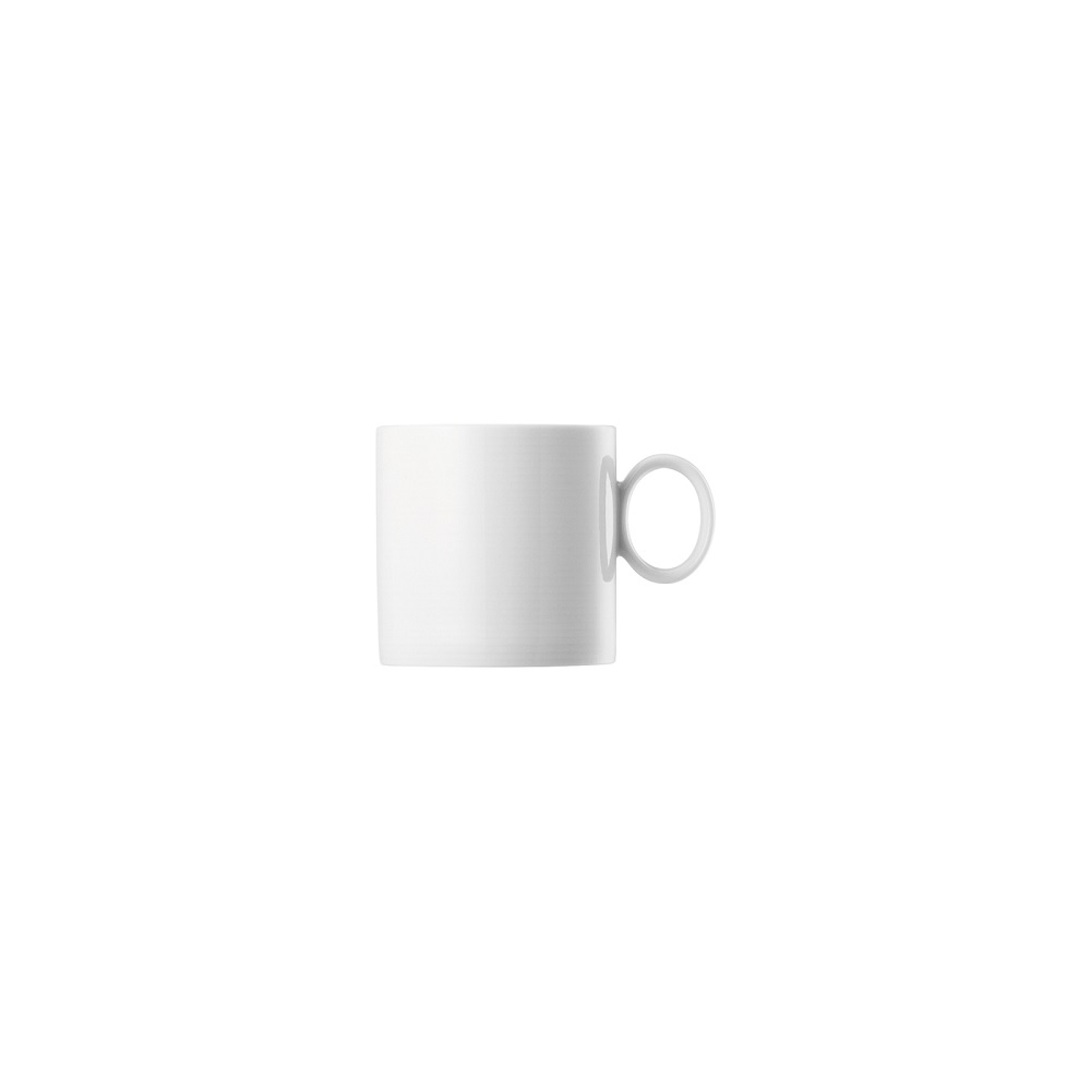 Thomas Loft Weiss Becher mit Henkel Zylindrisch 0,33 l