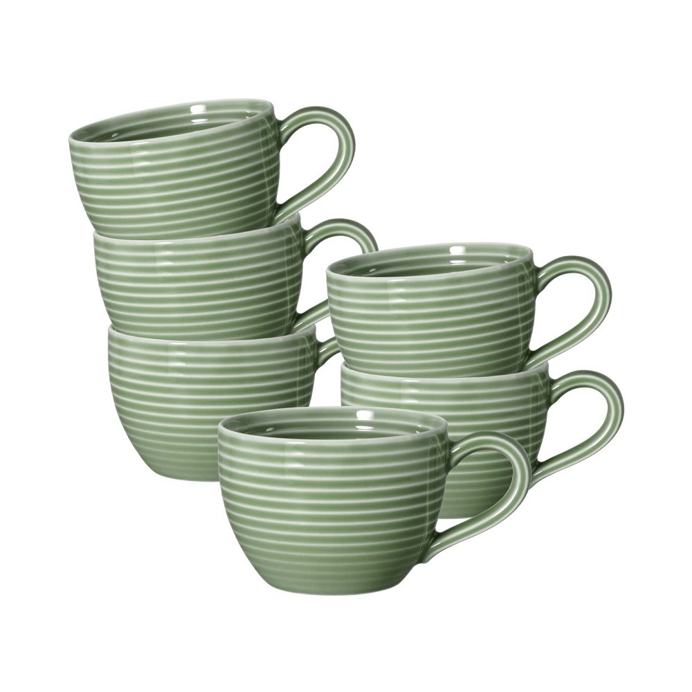 Seltmann Weiden Beat Salbeigrün Espressoobertasse 0,11 l 6er Set