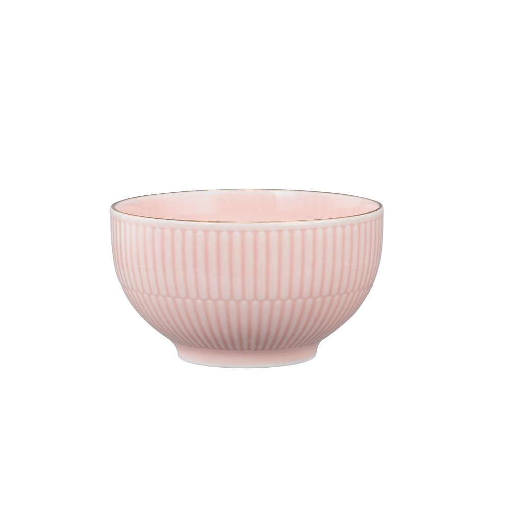 Seltmann Weiden Amina rosè/Goldrand Cappuccinoschale 11,5 cm /0,40 l
