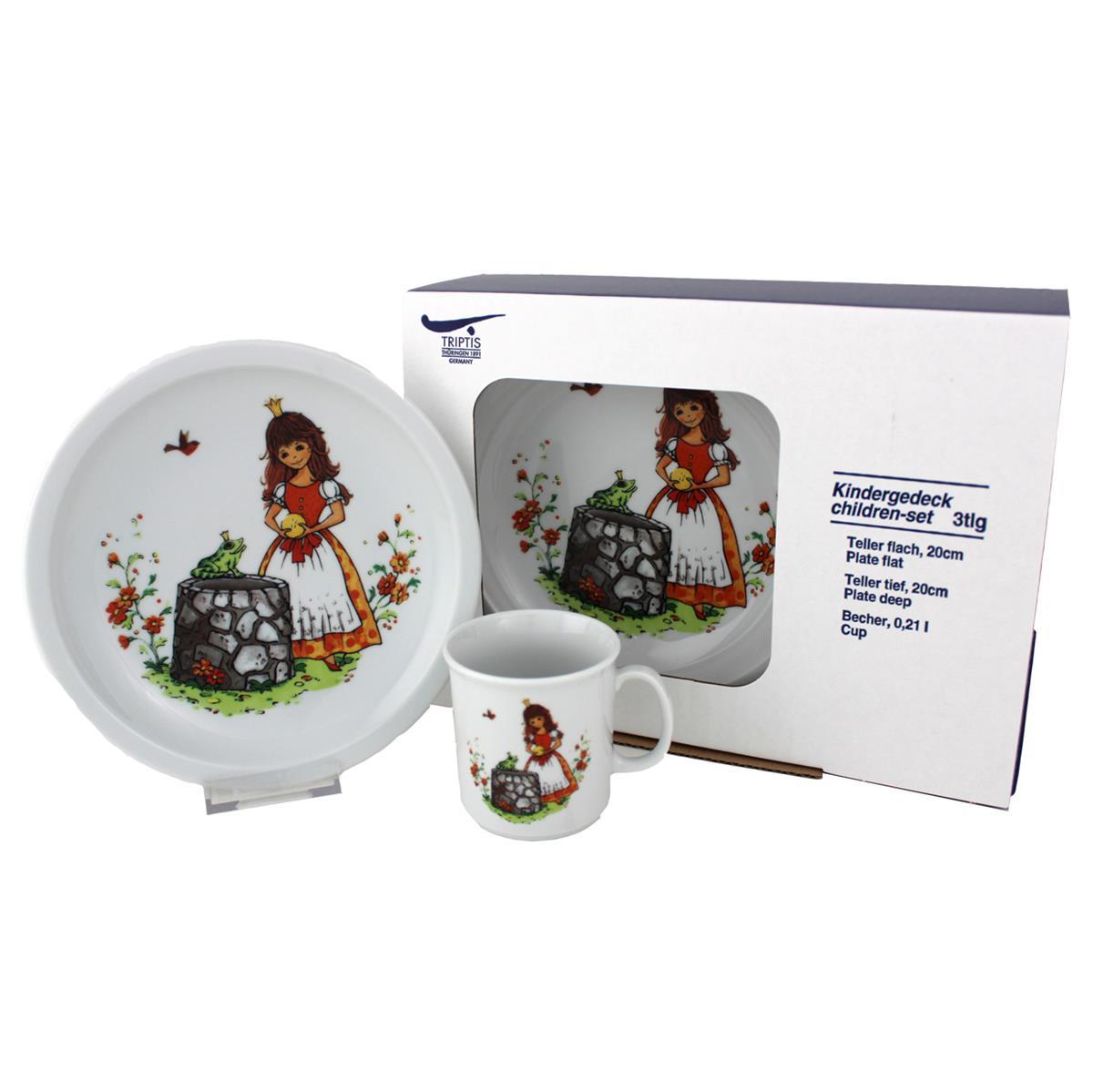 Triptis Froschkönig Kinderset 3tlg.