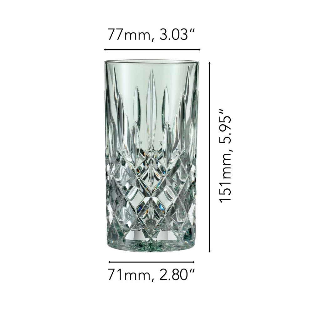 Nachtmann Noblesse Longdrinkglas Mint 2er Set