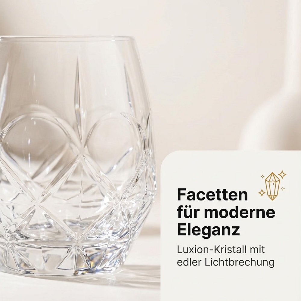 Der-Porzellan-Laden by RCR Alkemist Becher Tumbler 380 ml 6er Set