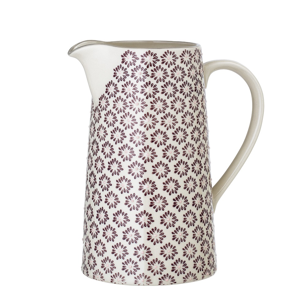 Bloomingville Maya Krug 1,75 Liter Violett Steingut