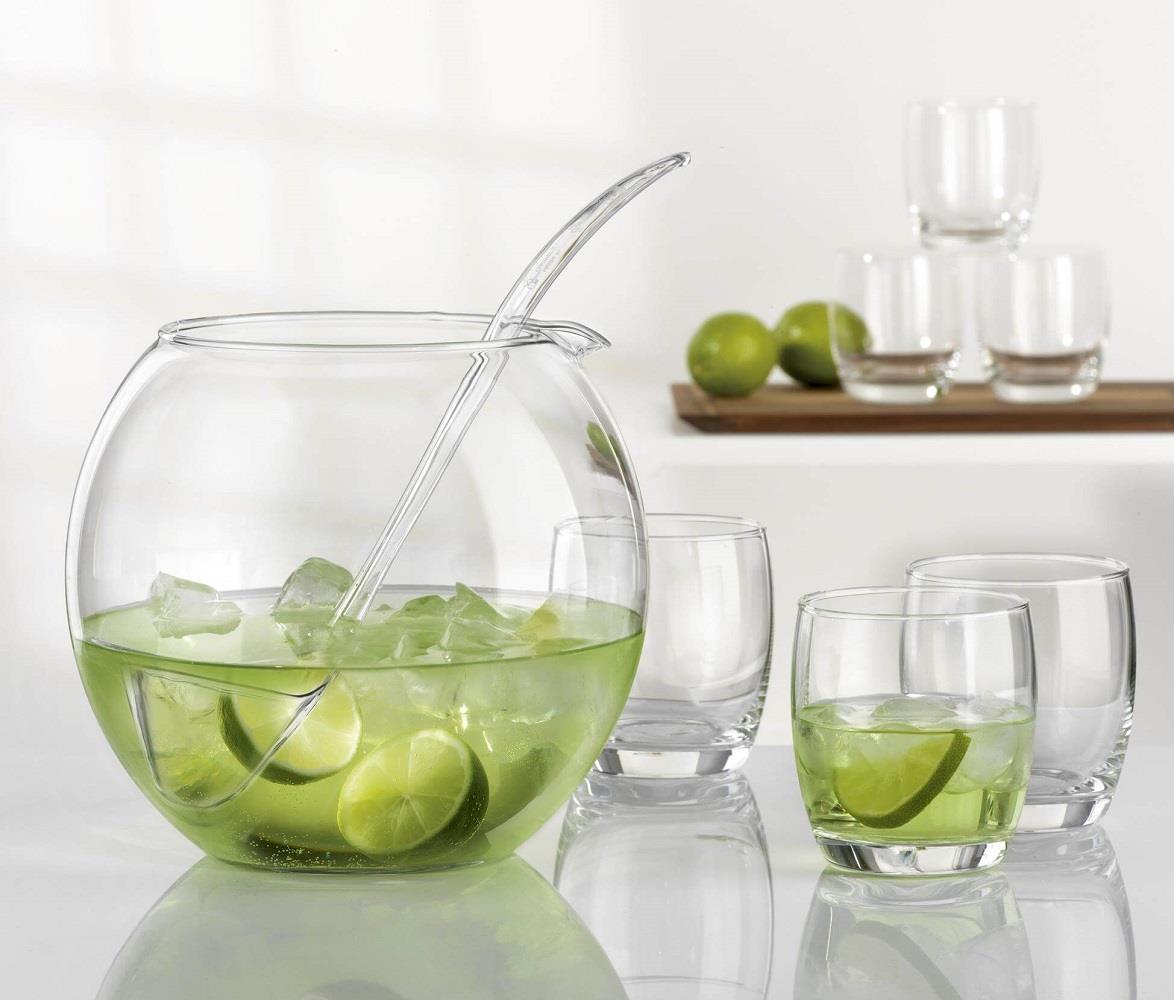 Bohemia Crystal Bowle-Set 8-tlg. "Libera"