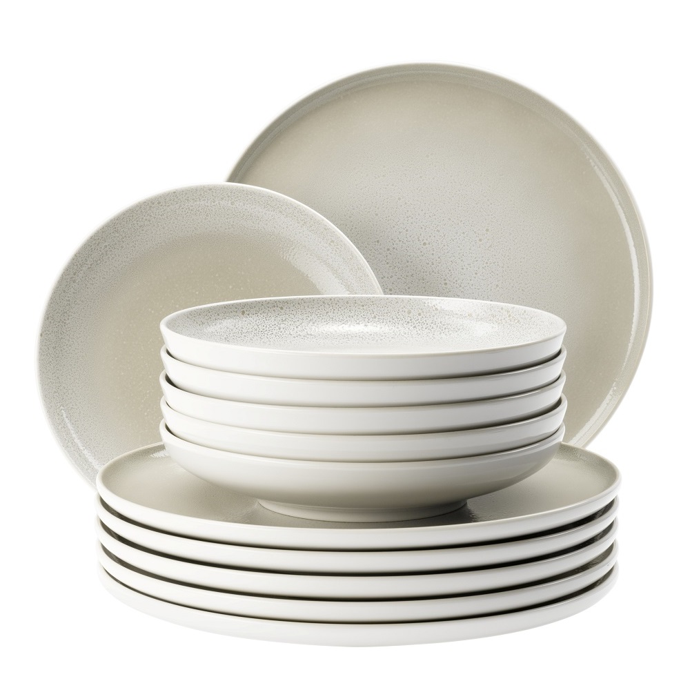 Seltmann Weiden Sento Home Aura cream Tafelservice 12-teilig