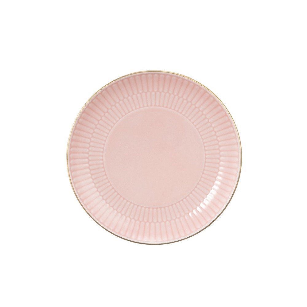 Seltmann Weiden Amina rosè/Goldrand Brotteller 16 cm