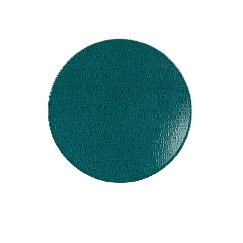 Seltmann Weiden Life Fashion trendy petrol Brotteller rund 16,5 cm