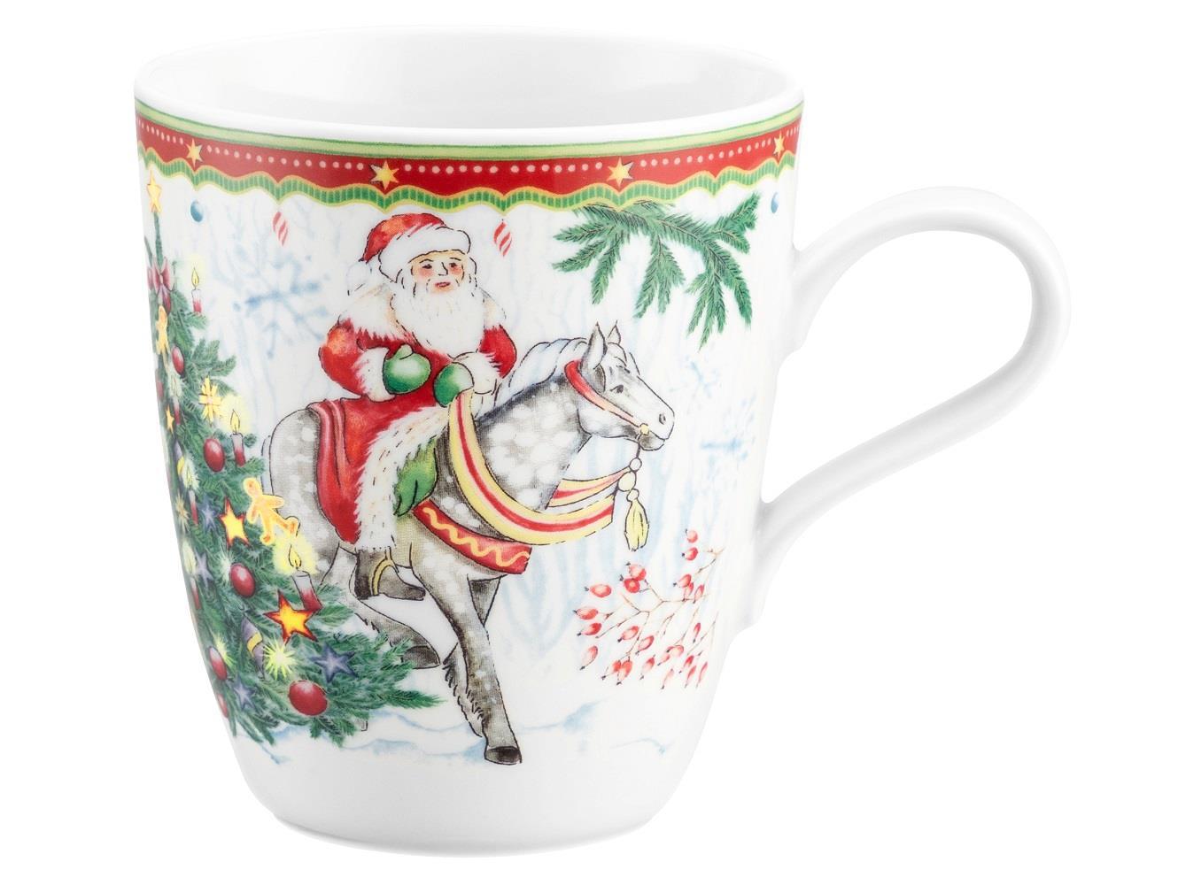 Seltmann Weiden Weihnachtsbecher Weihnachtsmänner