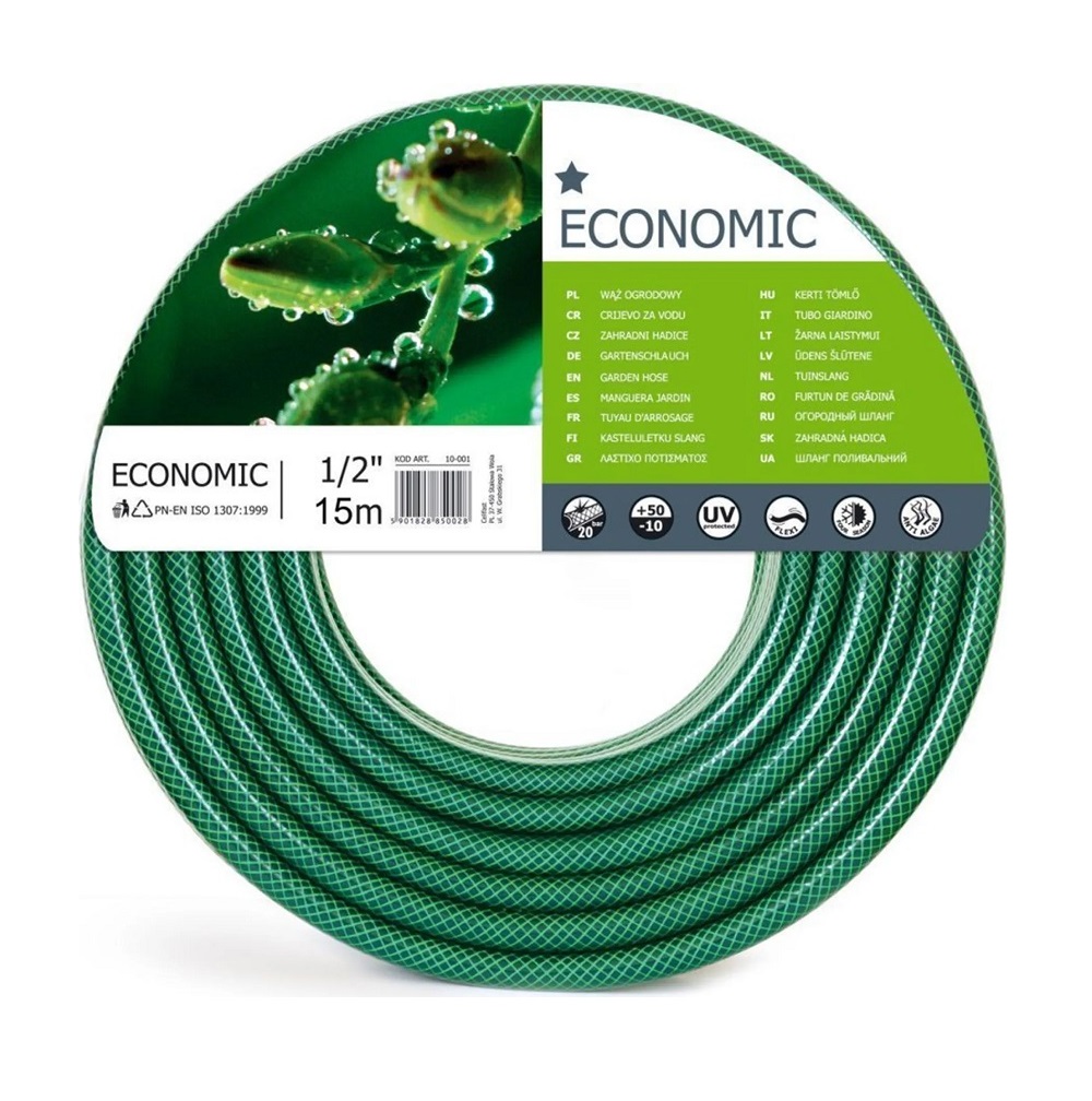 Cellfast Gartenschlauch ECONOMIC 1/2" 15 m