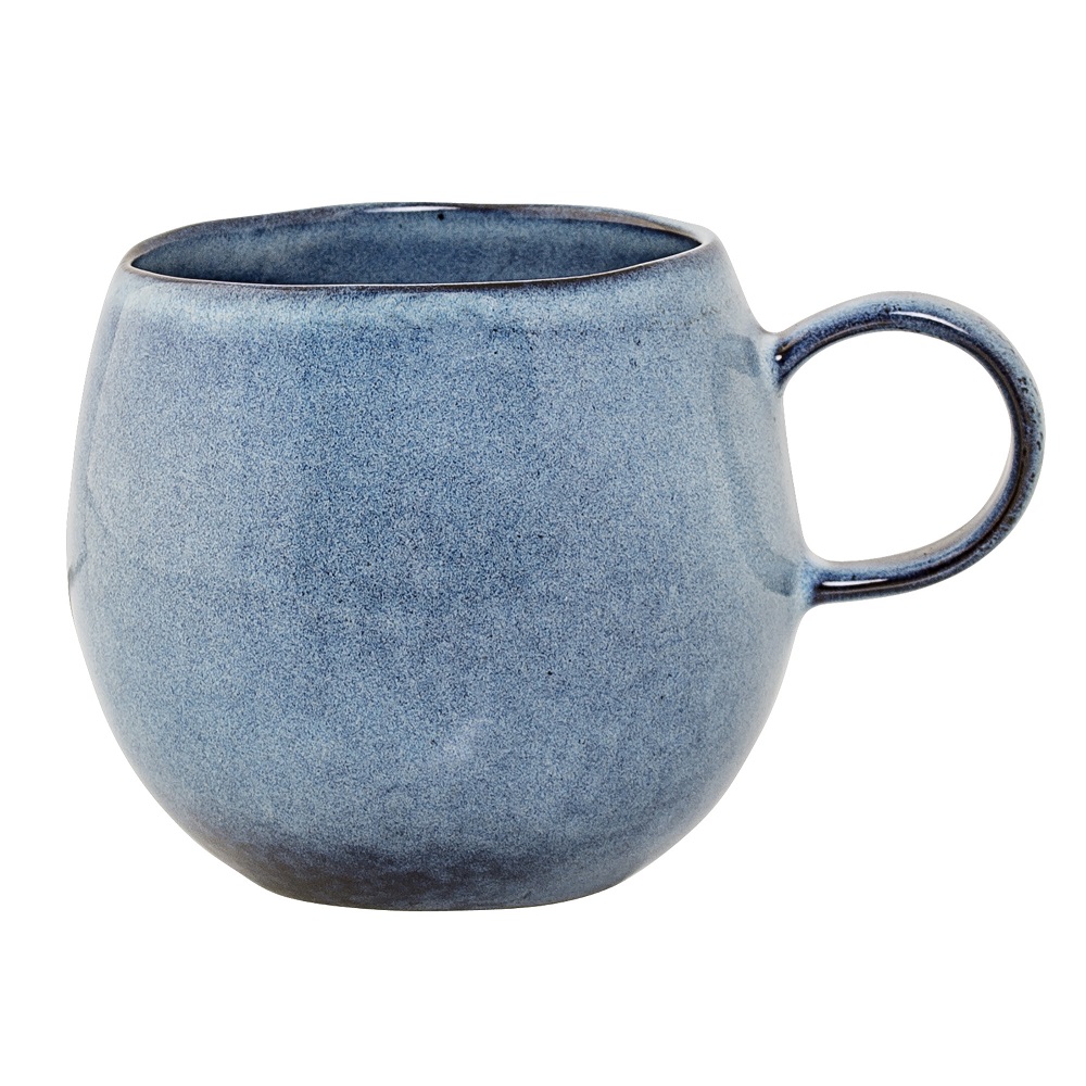 Bloomingville Sandrine Blue Becher Steingut (1 Becher)