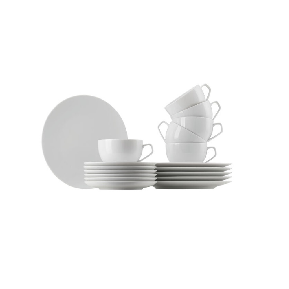Rosenthal TAC Gropius Weiß Kaffeeservice 18-tlg