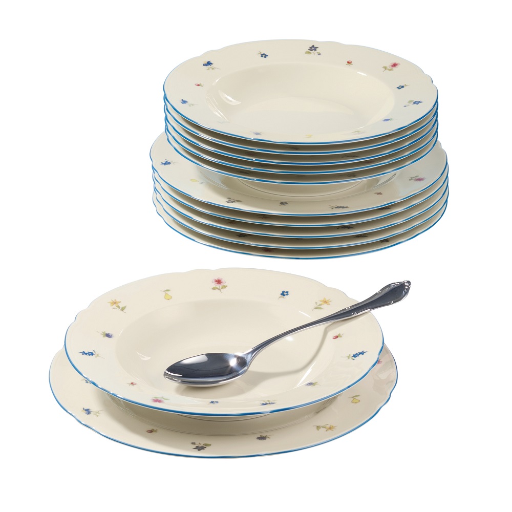 Seltmann Weiden Marie Luise Streublume Tafel Service 12-tlg.