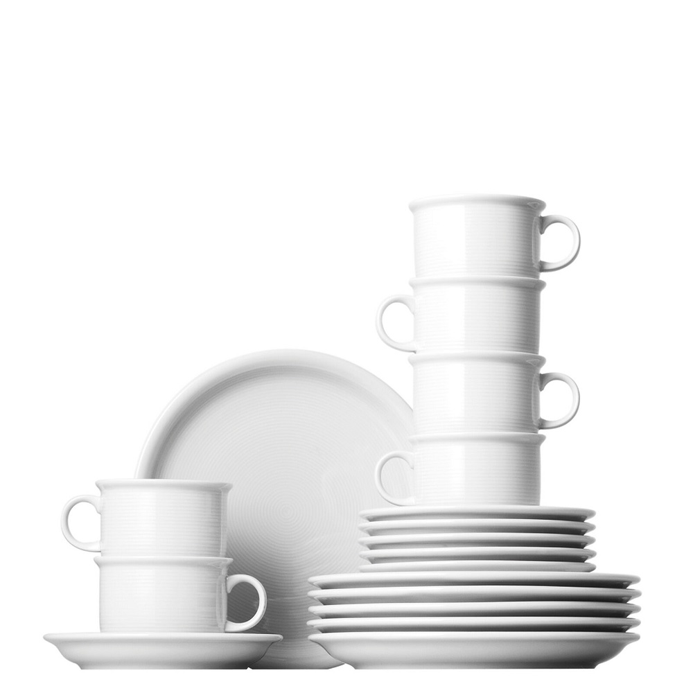 Thomas Trend Weiss Kaffeeservice 18-tlg.